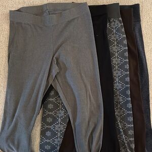 Bundle of 5 Leggings